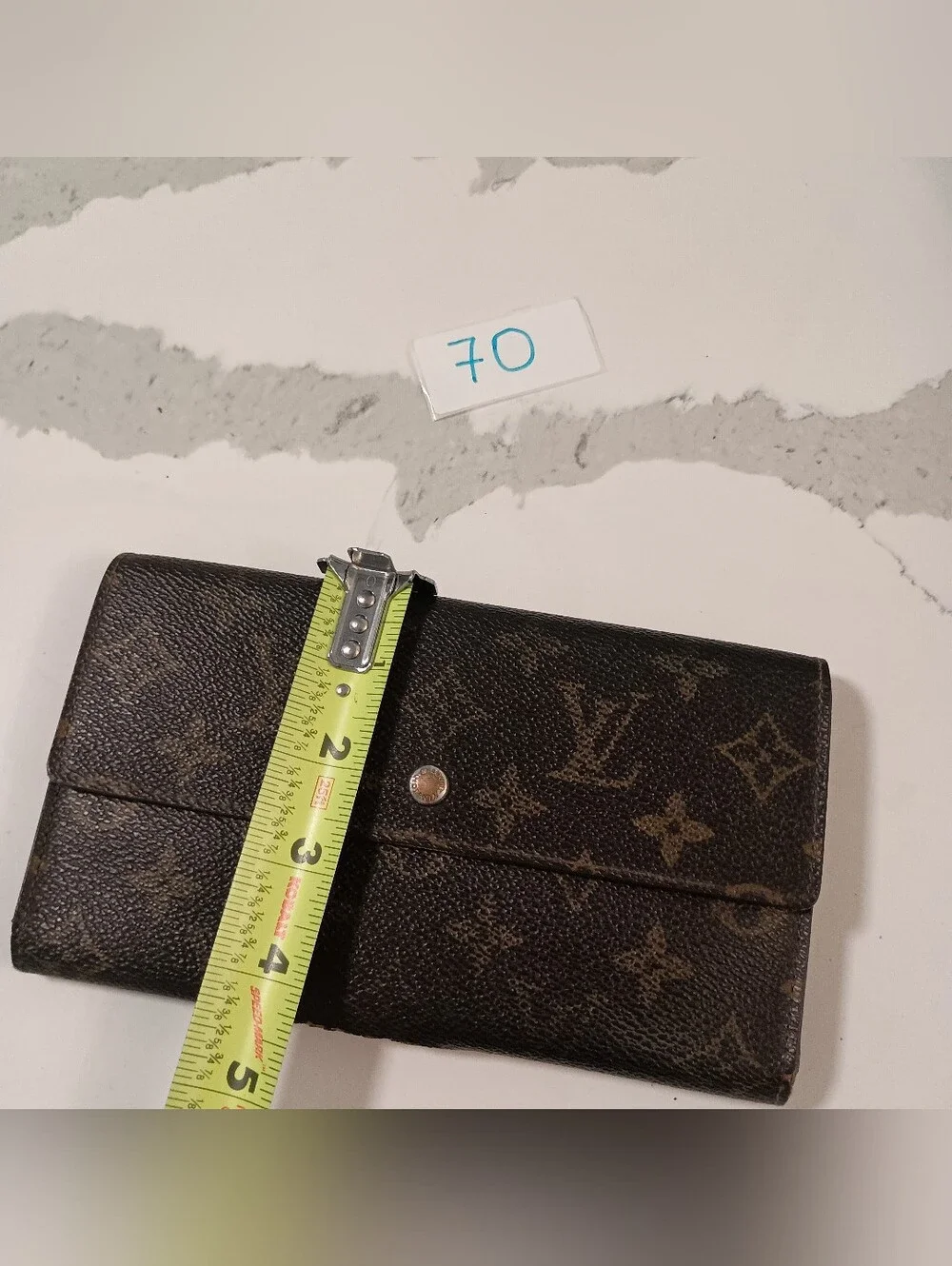 AUTHENTIC Louis Vuitton Monogram Porte Tresor International Trifold Wallet - Picture 14 of 14